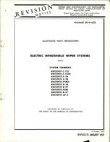 Illustrated Parts Breakdown for Electric Windshield Wiper System 