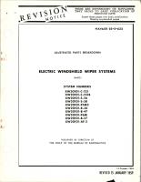 Illustrated Parts Breakdown for Electric Windshield Wiper System 