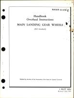 Overhaul Instructions for Main Landing Gear Wheels