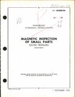Overhaul Instructions for Magnetic Inspection of Small Parts for Electric Propellers
