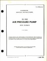 Handbook of Service Instructions for Oil-Free Air Pressure Pump Model RG-8160-1B