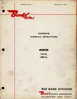 Overhaul Instructions for Inverter - Type 32E01-2-A