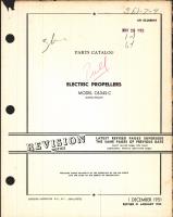 Parts Catalog for Electric Propellers Model C634S-C