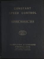 Constant Speed Control Service Manual