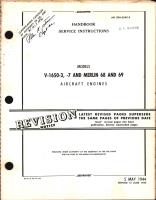 Service Instructions for V-1650-3, -7, and Merlin 68 and 69 Engines