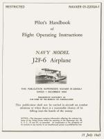 Pilot's Flight Operating Instructions - J2F-6 Duck