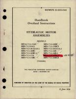 Overhaul Instructions for Hydraulic Motor Assemblies