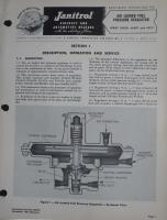 Maintenance Instructions for Air Loaded Fuel Pressure Regulator - Series 54A20, 65A87 and 03C11