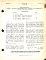 Description and Service Instructions for Adapters on Flexible Mounted Model M-2 .30 & .50 Caliber Aircraft Machine Guns