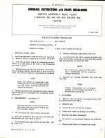 Overhaul Instructions with Parts Breakdown for Switch Assembly, Dual Float