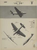 Junkers JU 90 - Old Type - Recognition Poster