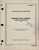 Illustrates Parts Breakdown for Unloading Valve Assemblies - AA-14500-A and AA-14500-B Series 