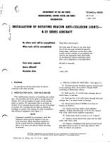 Installation of Rotating Beacon Anti-Collision Lights -- B-25 Series Aircraft