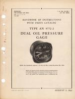 Instructions with Parts Catalog for AN 5772-2 Oil Pressure Gage 