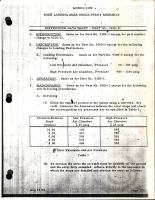 Difference Data Sheet for Nose Landing Gear Shock Strut Assembly - Part 9100-11