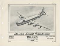 KC-97G Boeing Stratofreighter - Standard Aircraft Characteristics