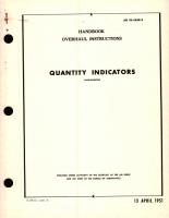 Overhaul Instructions for Liquidometer Quantity Indicators