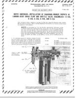 North American - Installation of Phosphor-Bronze Poppets In Landing-Gear Cross Flow and Shuttle Valve Assemblies - B-25C, B-25D, B-25G, B-25H, and B-25J