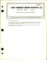 Flight Handbook Interim Revision 12  for the T-28B
