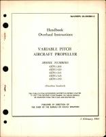 Overhaul Instructions for Variable Pitch Aircraft Propeller Models 43D51-303, 43D51-329, 43D51-341, 43D51-343, 43D51-355