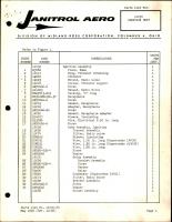 Parts List for Ignition Unit 11C30 