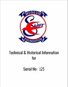 Technical Information for Serial Number 125