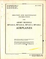 Erection and Maintenance Instructions for RP-63A