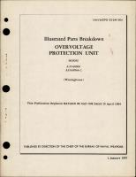 Illustrated Parts Breakdown for Overvoltage Protection Unit - Model A35A8966, A35A8966-2 