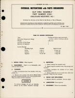 Overhaul Instructions with Parts Breakdown for Slip Ring Assembly - Part 2136-1 