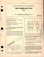 Overhaul Instructions with Parts Breakdown for Triple Thermal Relief Valve - MTR-4-07 