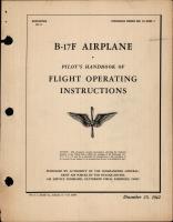 Flight Operating Instructions for B-17F