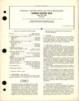 Overhaul Instructions with Parts Breakdown for Solenoid Selector Valve - Part 11520