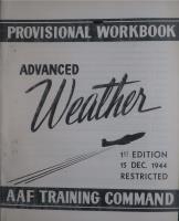 Provisional Workbook for Advanced Weather