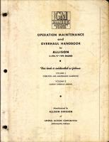 Operation Maintenance for Allison V-1710 E Type Engines