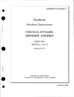 Overhaul Instructions for Vertical Dynamic Absorber Assembly - Part A02S7124-7 and A02SA7124-9