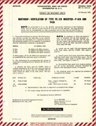 Ventilation of Type PE-218 Inverter for P-61A and P-61B