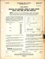 Rework of Barrel Support Blocks for 23E50, 33D50, and 33E60 Propellers