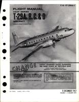 Flight Manual for T-29A, T-29B, T-29C, T-29D