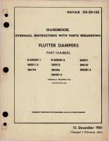 Overhaul Instructions with Parts Breakdown for Flutter Dampers 