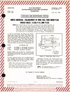 Enlargement of Wing Fuel Tank Drain Plug Access Holes for A-36A, P-51, and P-51A