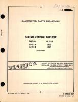 Illustrated Parts Breakdown for Surface Control Amplifier Part No. 16541-2, AF Type MB-5 