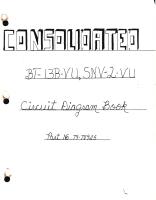 Consolidated BT-13B-VU, SNV-2-VU Circuit Diagram Book