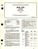 Overhaul Instructions with Parts Breakdown for Air-Oil Strut (Oleo-Skid) - Part 400-73