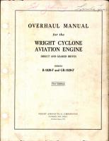 Overhaul Manual of the Wright Cyclone Engine R-1820-F and GR-1820-F