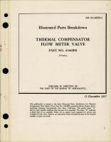 Illustrated Parts Breakdown for Thermal Compensator Flow Meter Valve - Part A500BM