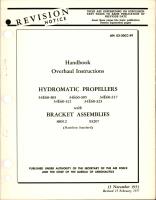 Revision to Overhaul Instructions for Hydromatic Propellers and Bracket Assemblies