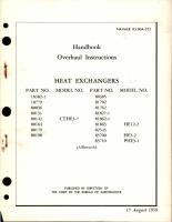 Overhaul Instructions for Heat Exchangers 