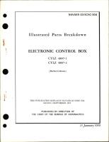 Illustrated Parts Breakdown for Electronic Control Box - CYLZ 4807-1 and CYLZ 4807-2