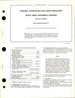 Overhaul Instructions with Parts Breakdown for Pilot's Quick Disconnect Coupling - Part 297000-2