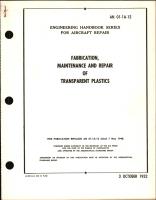Fabrication, Maintenance, and Repair of Transparent Plastics